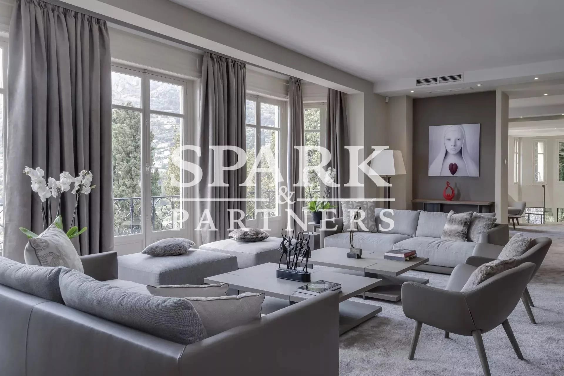 Roquebrune Cap Martin- Sublime propriété avec une vue époustouflante sur Monaco — 3