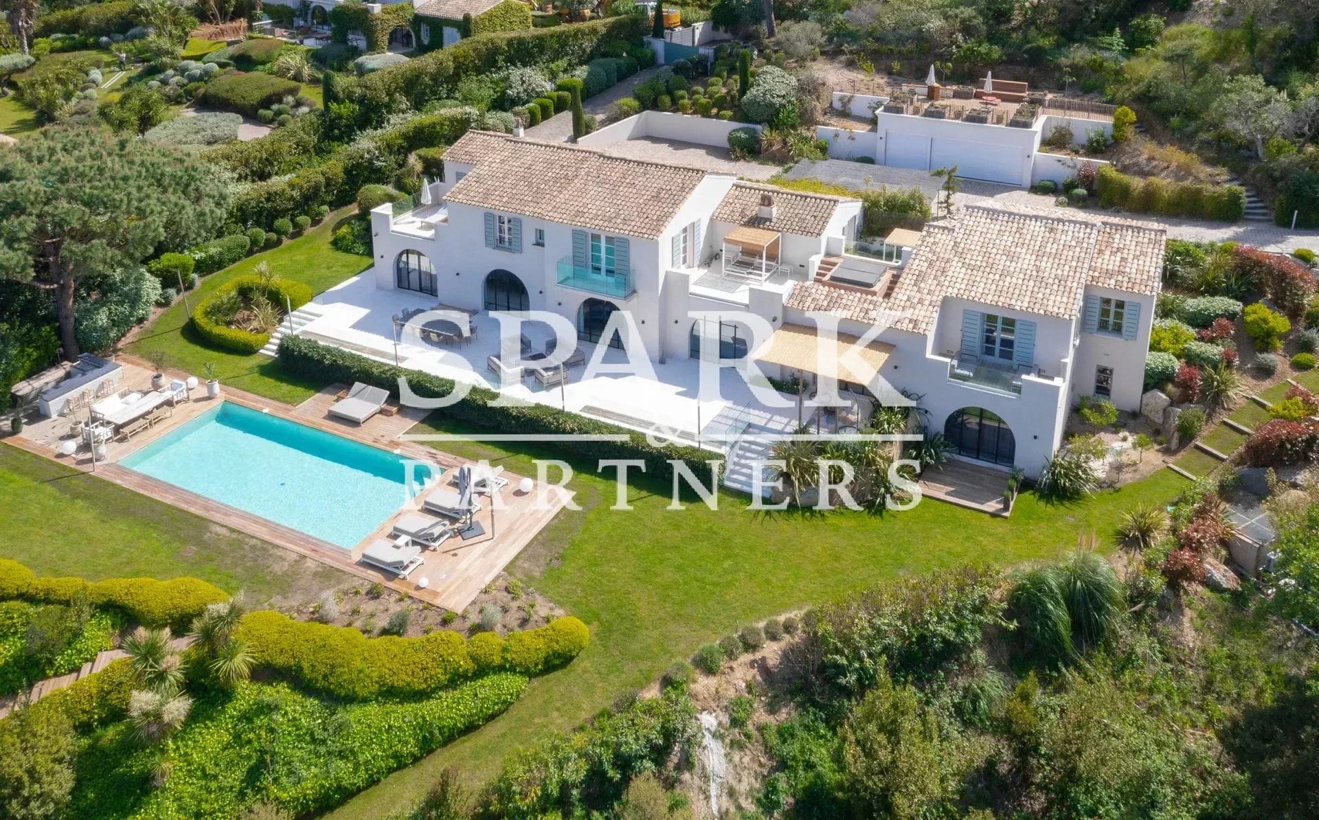 Ramatuelle - Proche Saint-Tropez, sublime propriété avec vue mer — 2