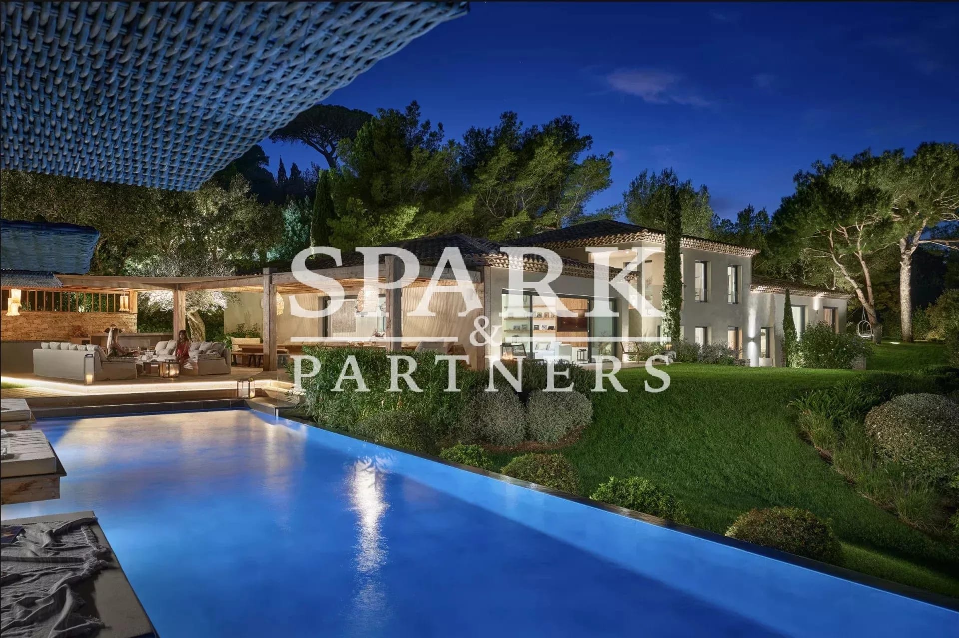 Saint Tropez - Villa avec sublime vue mer dans un Domaine Privée-Saint Tropez — 2
