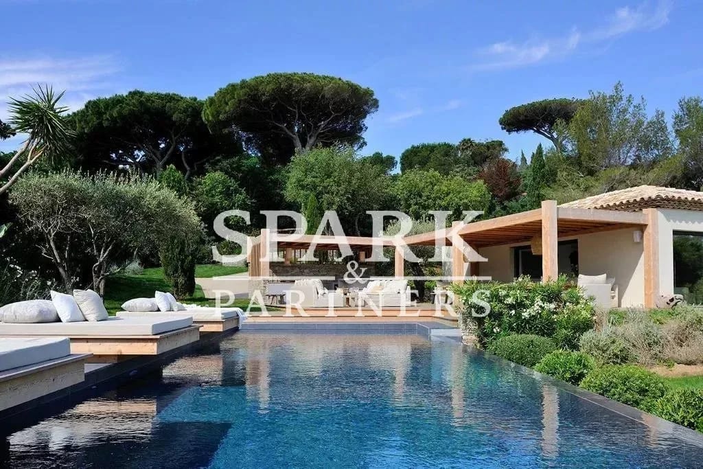 Saint Tropez - Villa avec sublime vue mer dans un Domaine Privée-Saint Tropez — 3