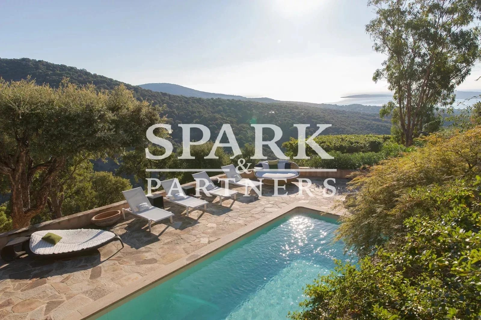 Grimaud - Villa avec une vue mer panoramique sur le Golfe de Saint Tropez — 2