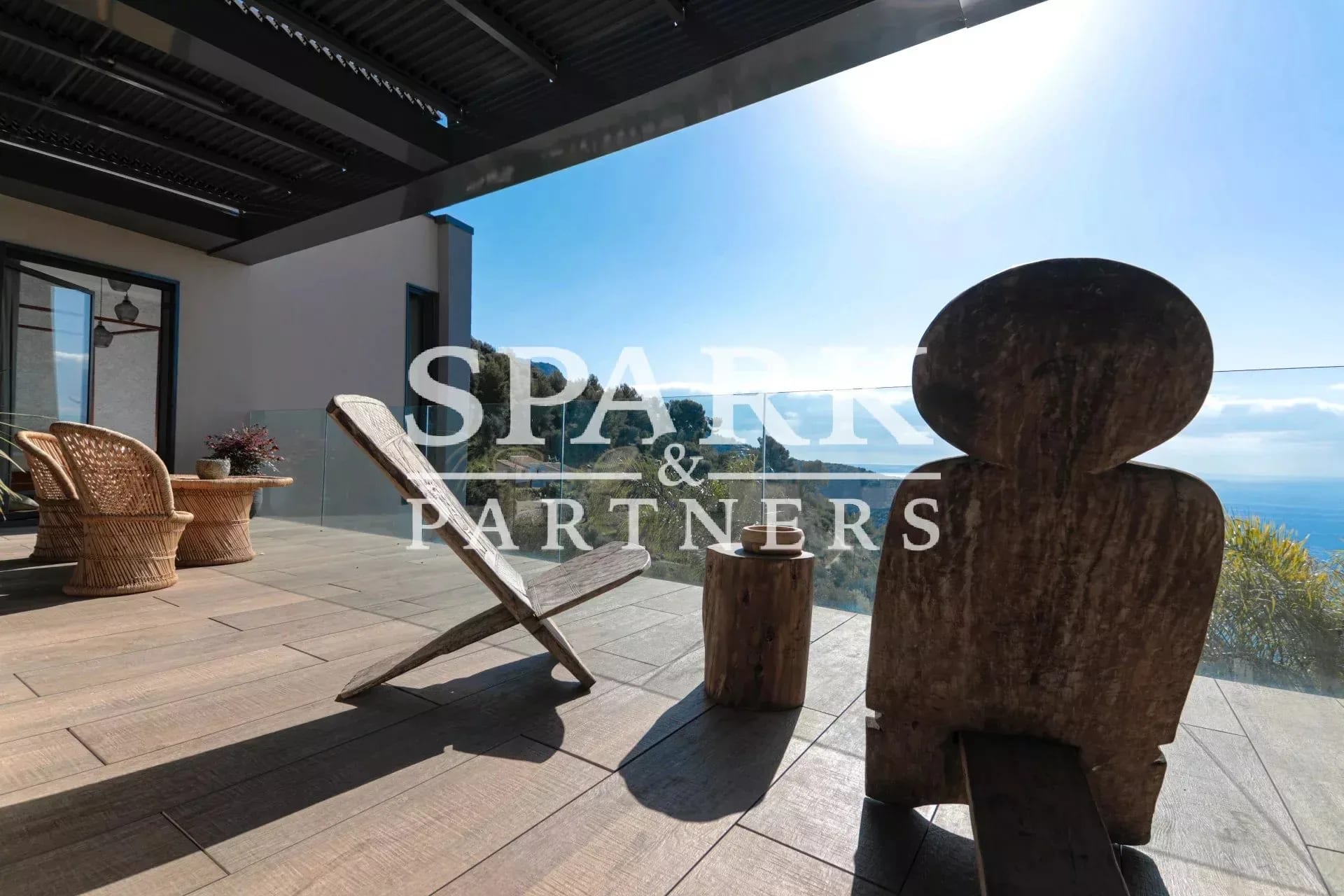 Sait Laurent d'Eze- Splendide Villa vue mer panoramique — 5