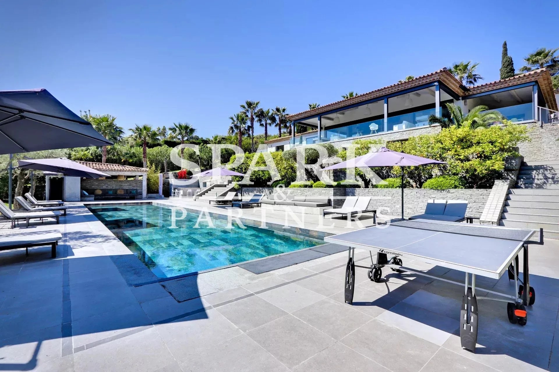 Saint Tropez - Magnifique villa avec vue sur la baie des Canoubiers
