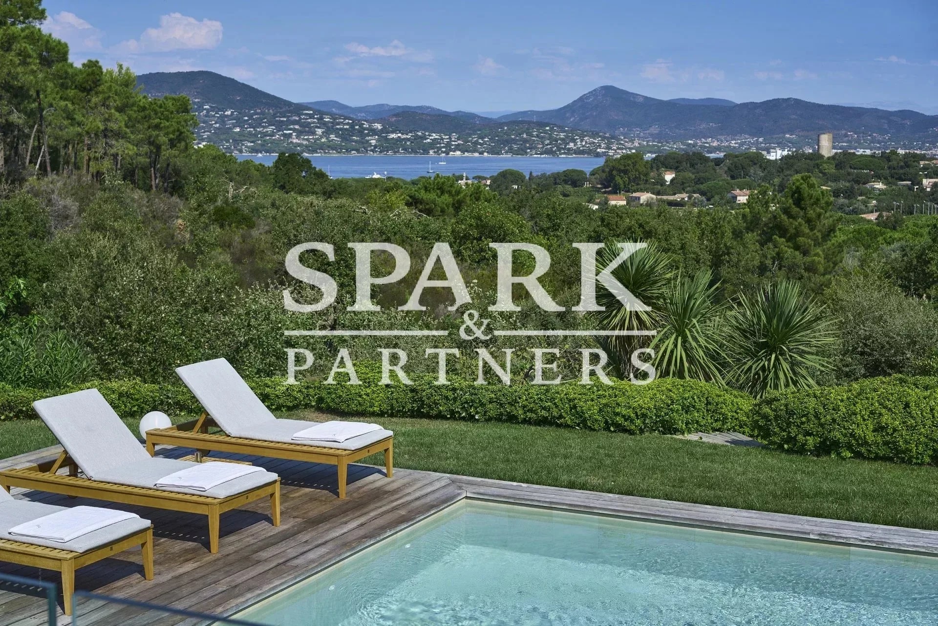 Ramatuelle - Proche Saint-Tropez, sublime propriété avec vue mer