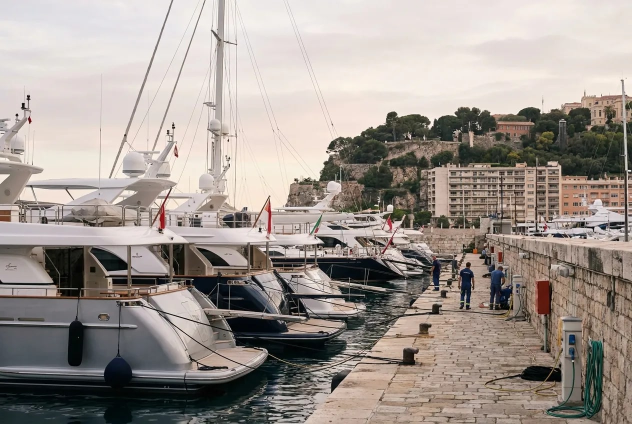 Причал · Fontvieille