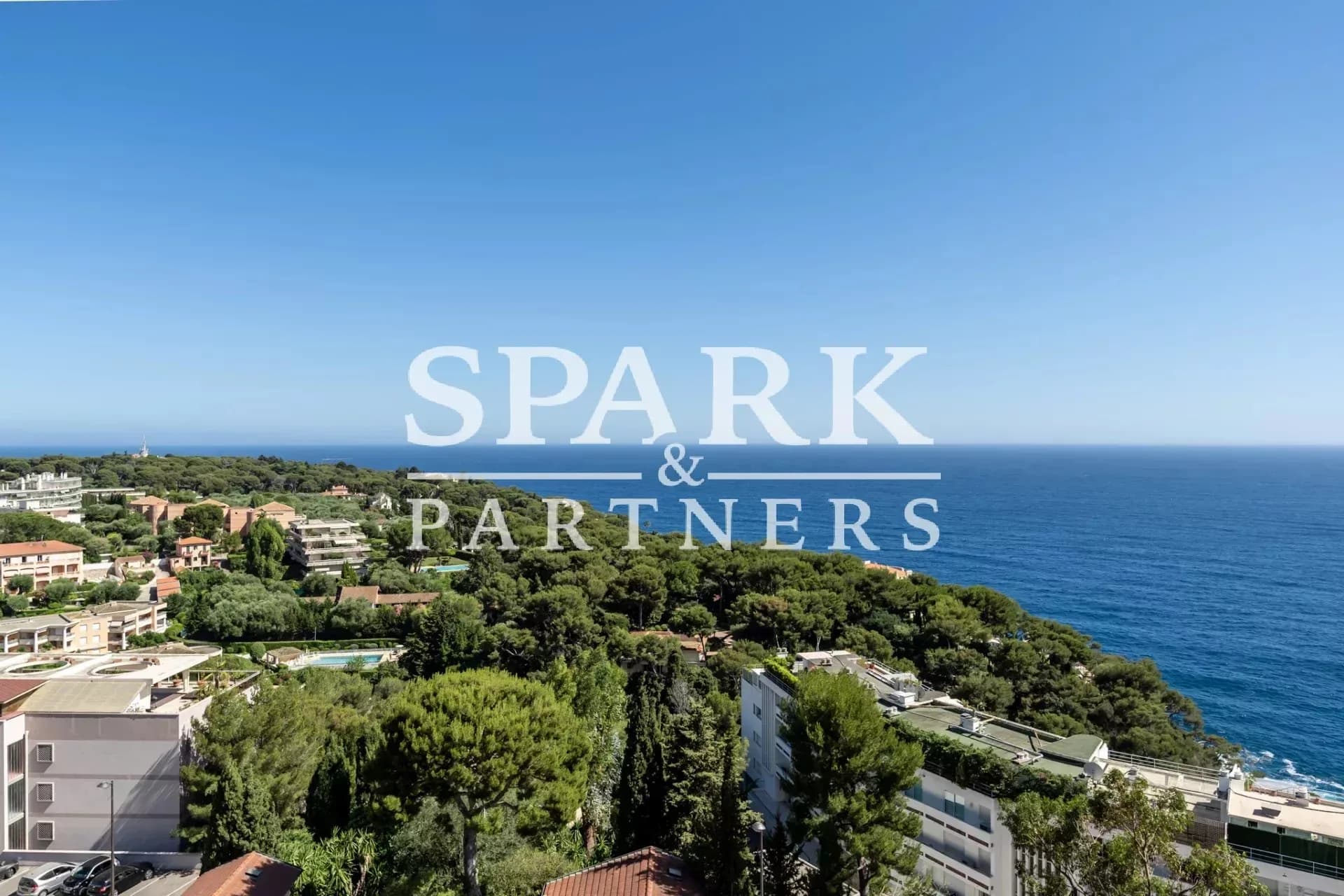 Roquebrune Cap Martin - великолепный 3P с видом на море в резиденции Belle Epoque