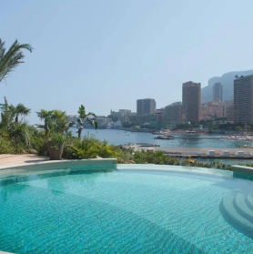 Villa La Cascade on the Larvotto Peninsula