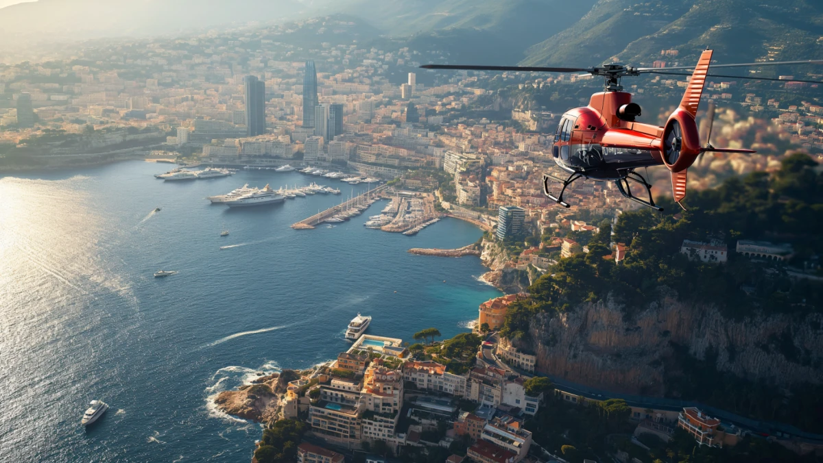 Private helicopter transfers
