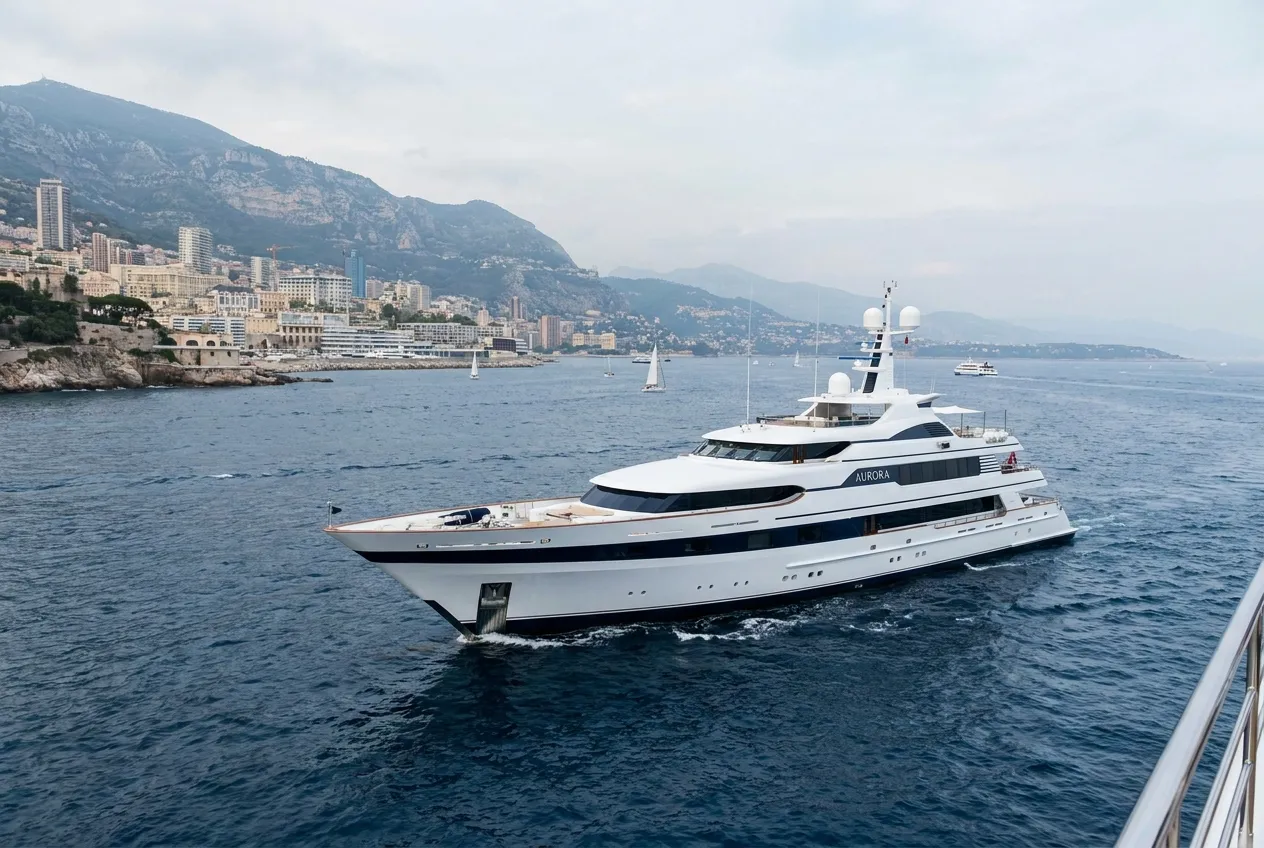 Feadship 60m — Affrètement